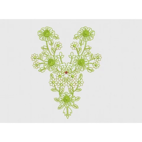 Flower Embroidery Design