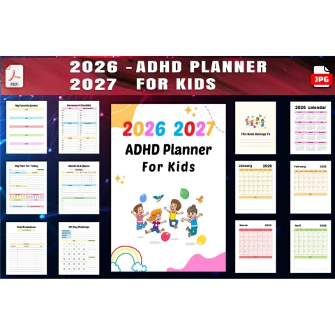 ADHD Planner for Kids
