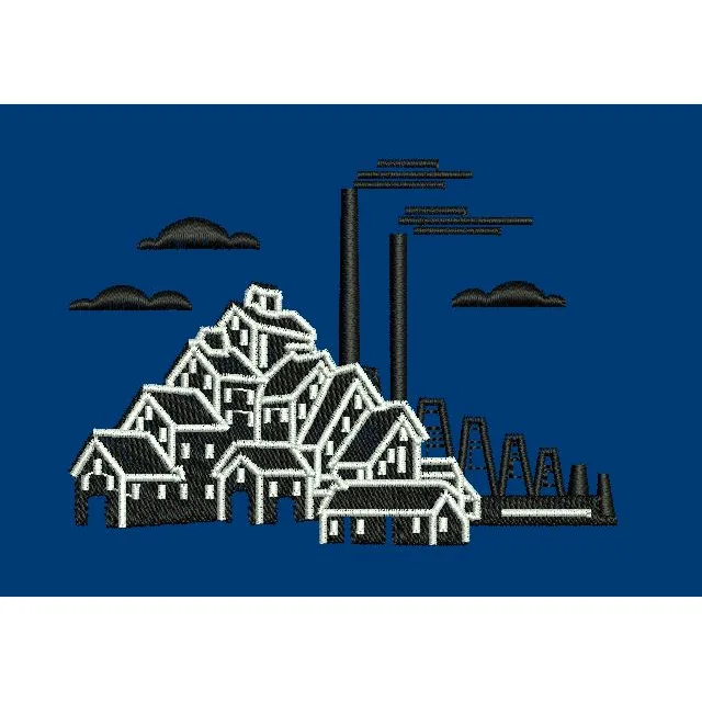 Industrial Design Embroidery Design
