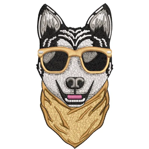 Dog Embroidery Design