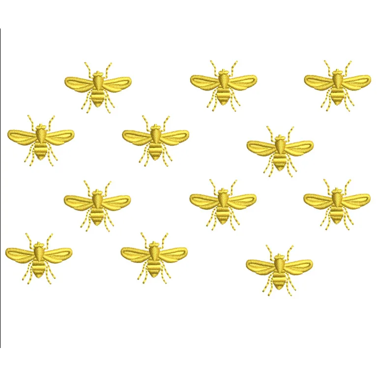 Bees Embroidery Design