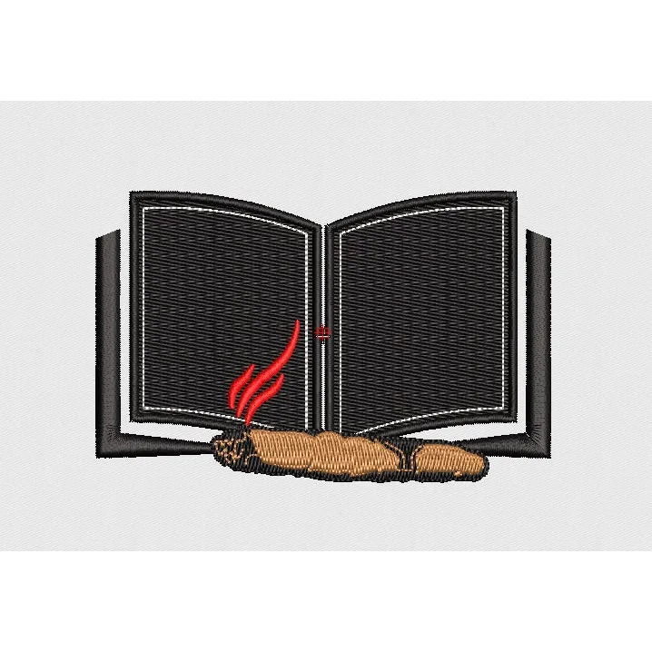 Cigarettes Embroidery Design