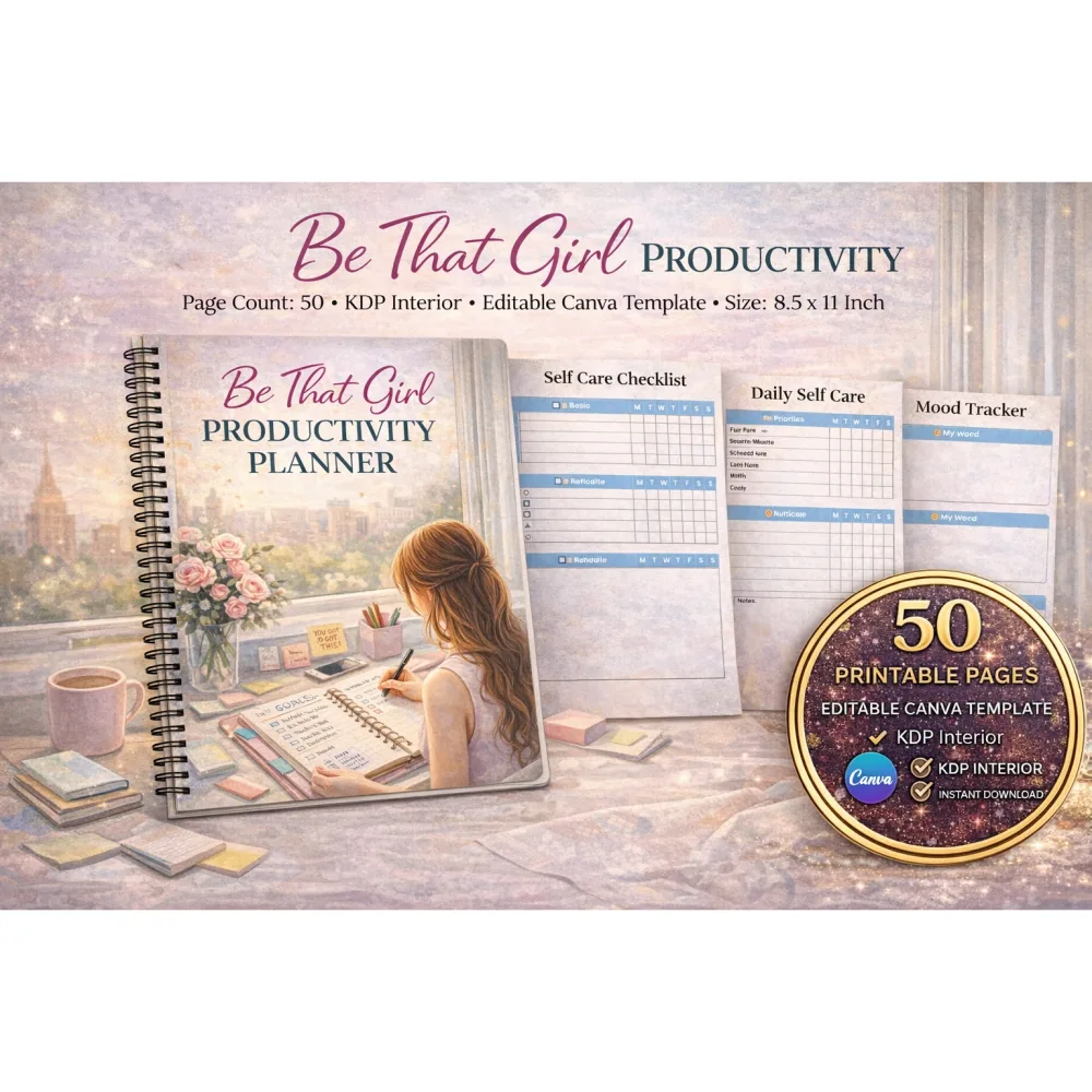 Be That Girl Productivity Planner