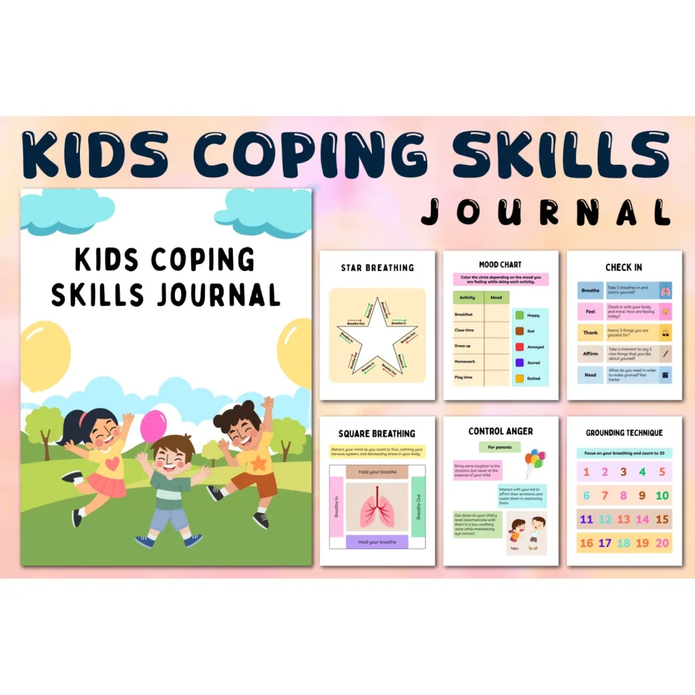 Kids Coping Skills Journal