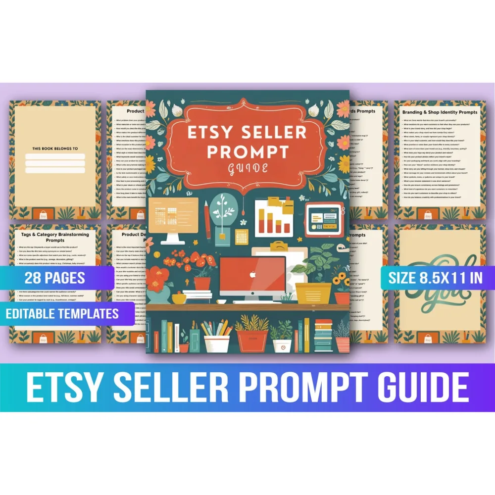 Etsy Seller Guide Prompts for Success
