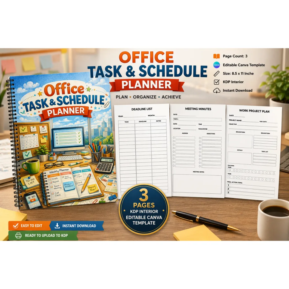 Office Task Schedule Planner