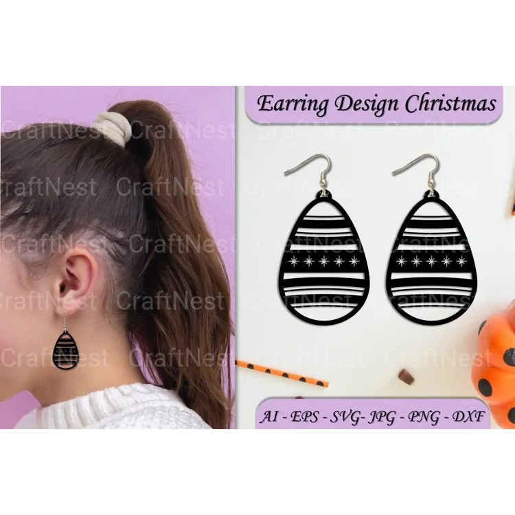 Earrings SVG Bundle