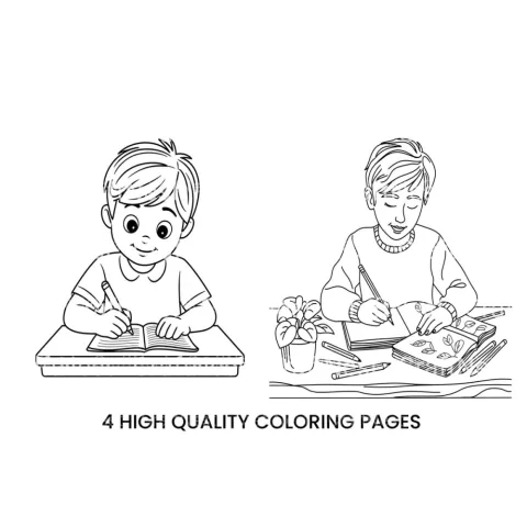 Cute Thanksgiving Turkey Coloring Books