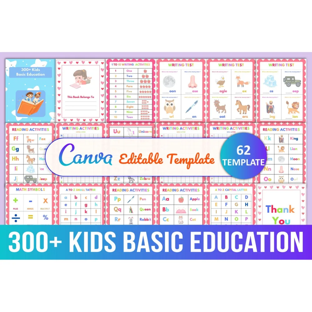 Kids Basic Education Planner