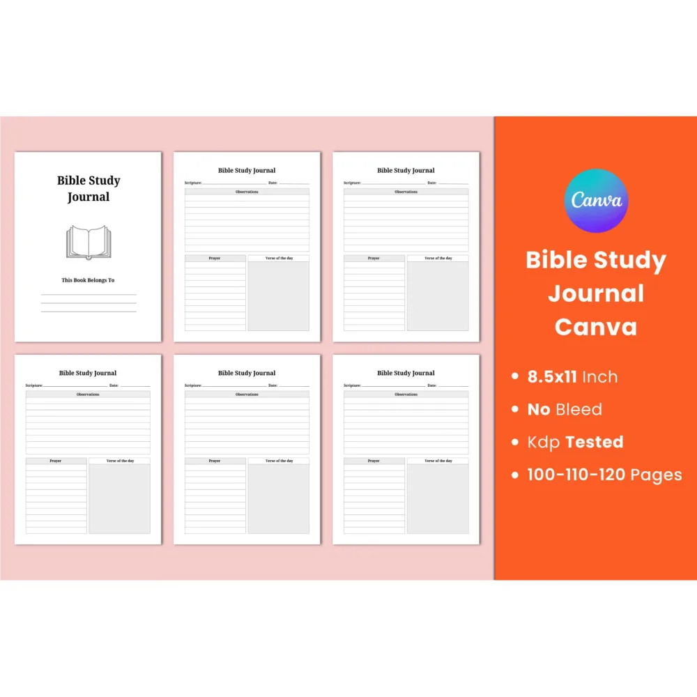 Bible Study Journal
