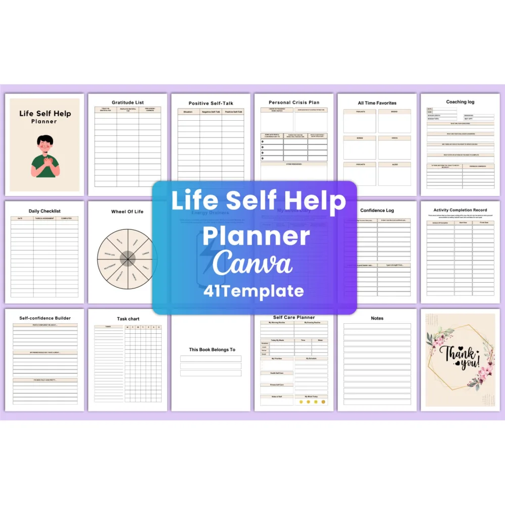 Life Self-Help Planner