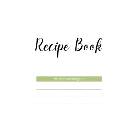 Recipe Journal Bundle