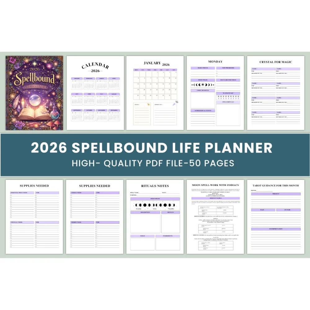 Spellbound Life Planner