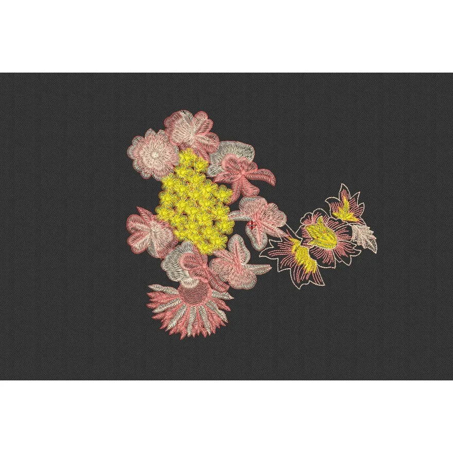 Flower Embroidery Design