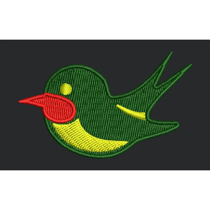 Sparrow Embroidery Design