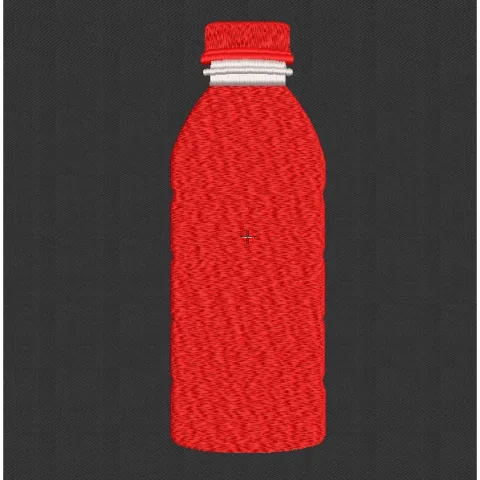 Bottle Embroidery Design