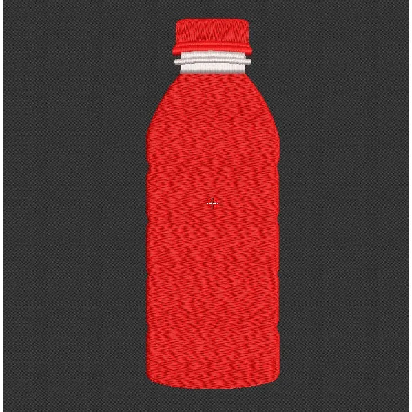 Bottle Embroidery Design