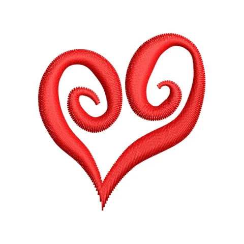 Heart Embroidery Design