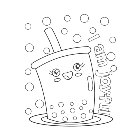 Creative Positive Affirmation Coloring Pages
