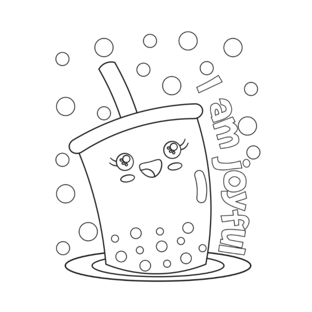 Creative Positive Affirmation Coloring Pages