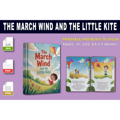 The March Wind and the Little Kite Book