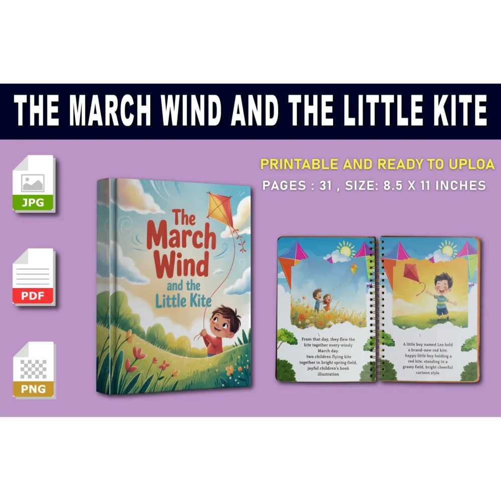 The March Wind and the Little Kite Book