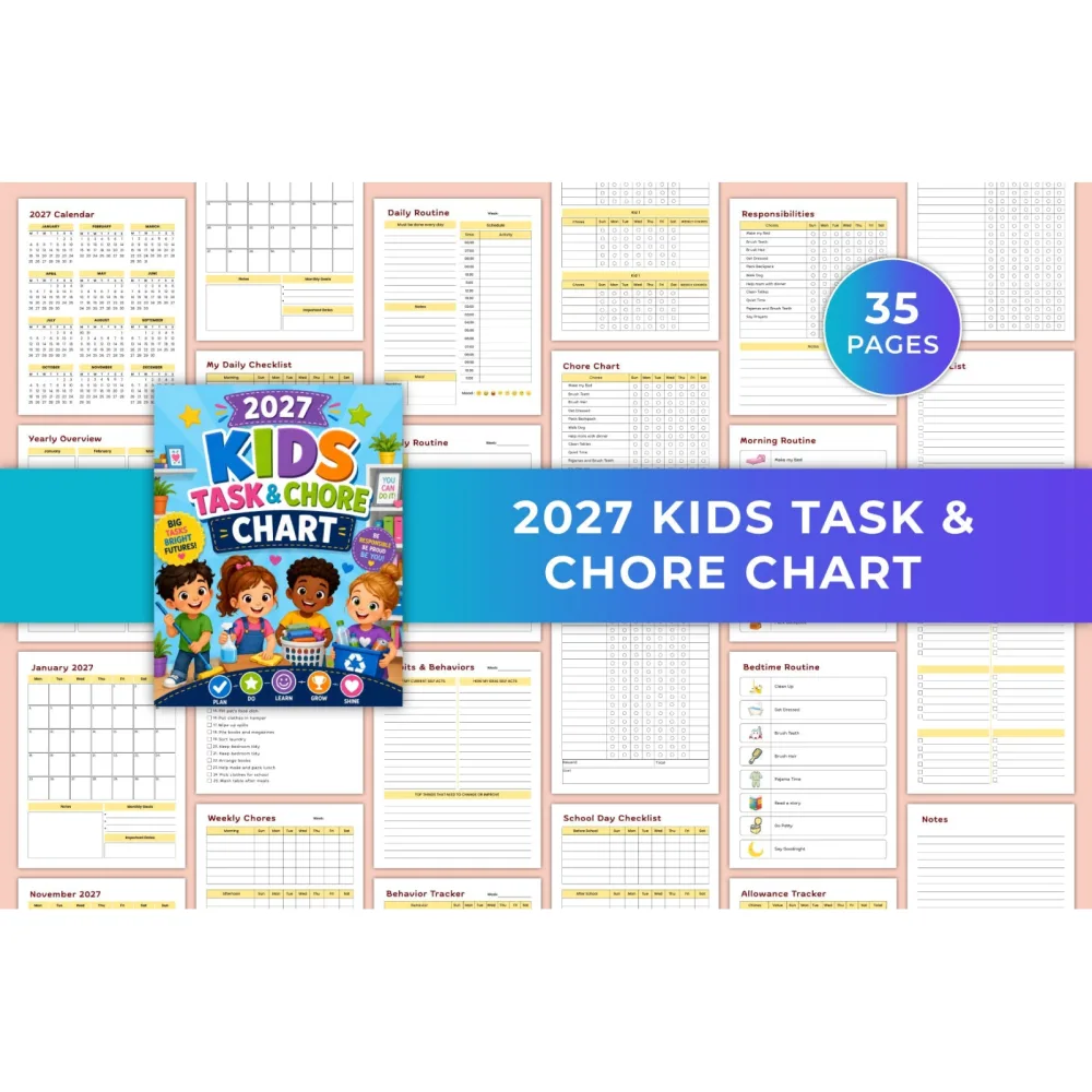 Kids Task Chore Chart