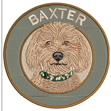 Baxter Embroidery Design