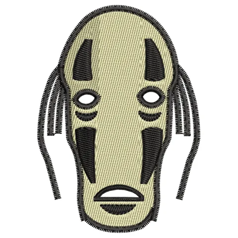 Face Embroidery Design