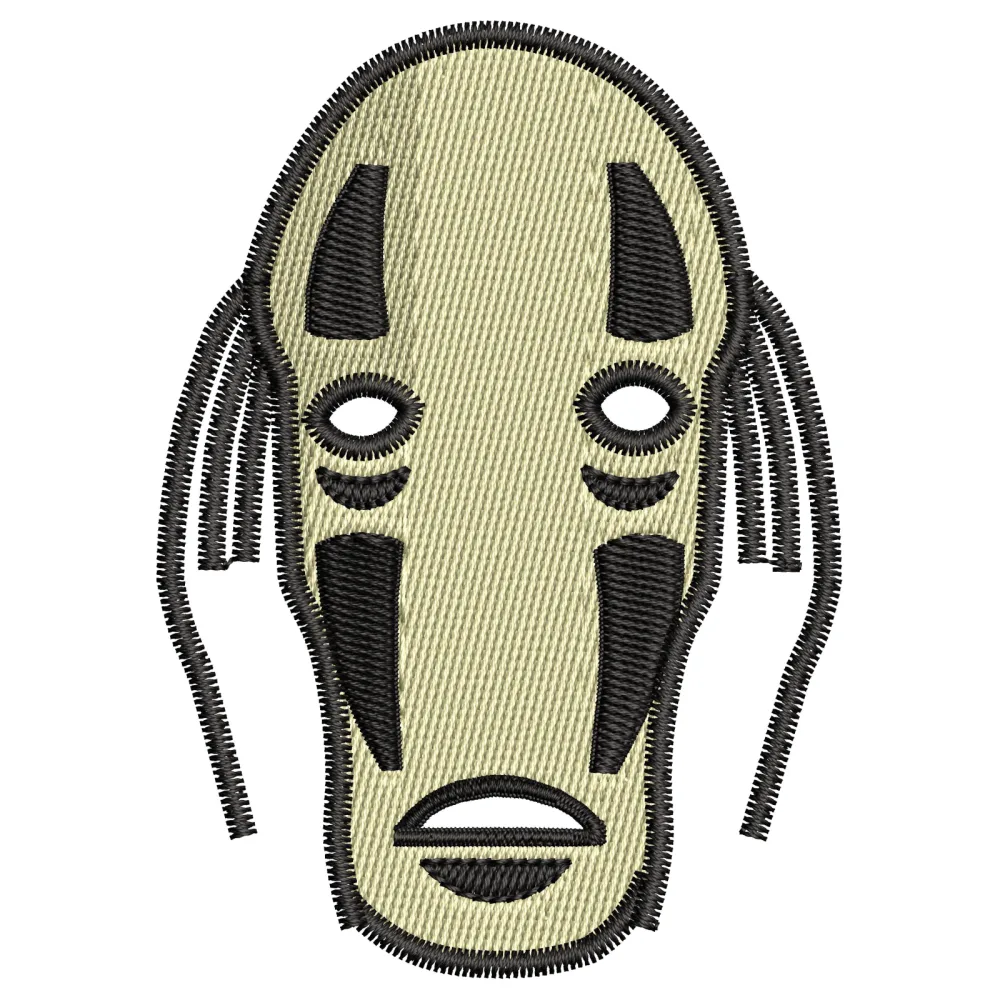 Face Embroidery Design