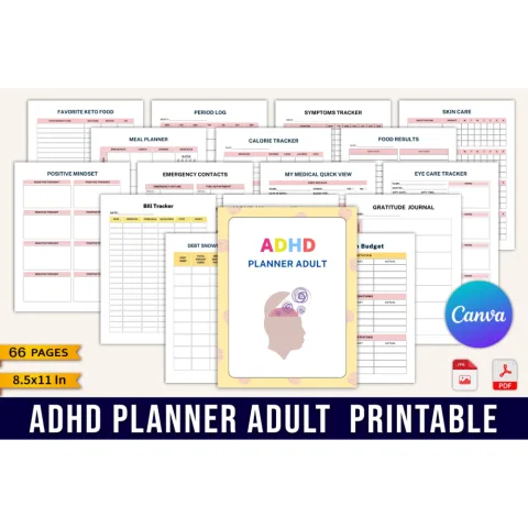 ADHD Adult Planner