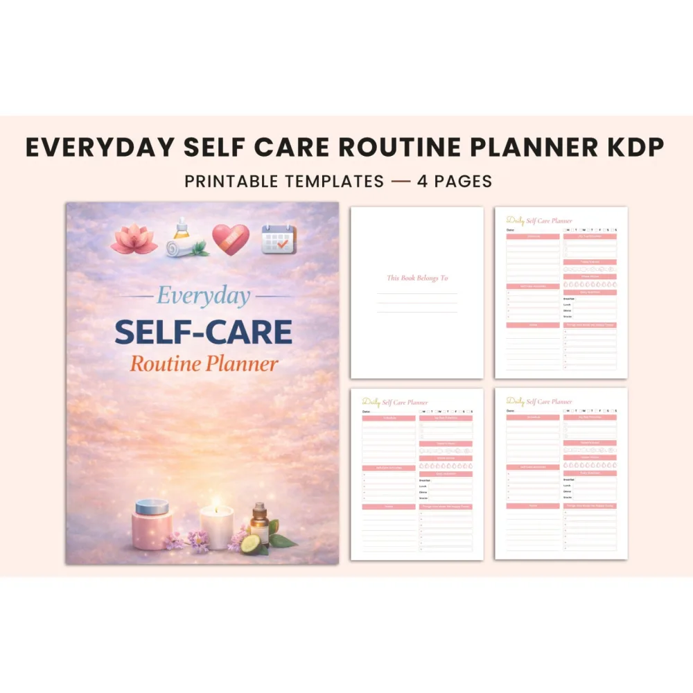 Everyday Self-Care Routine Planner