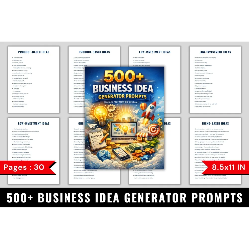 Business Idea Generator Prompts