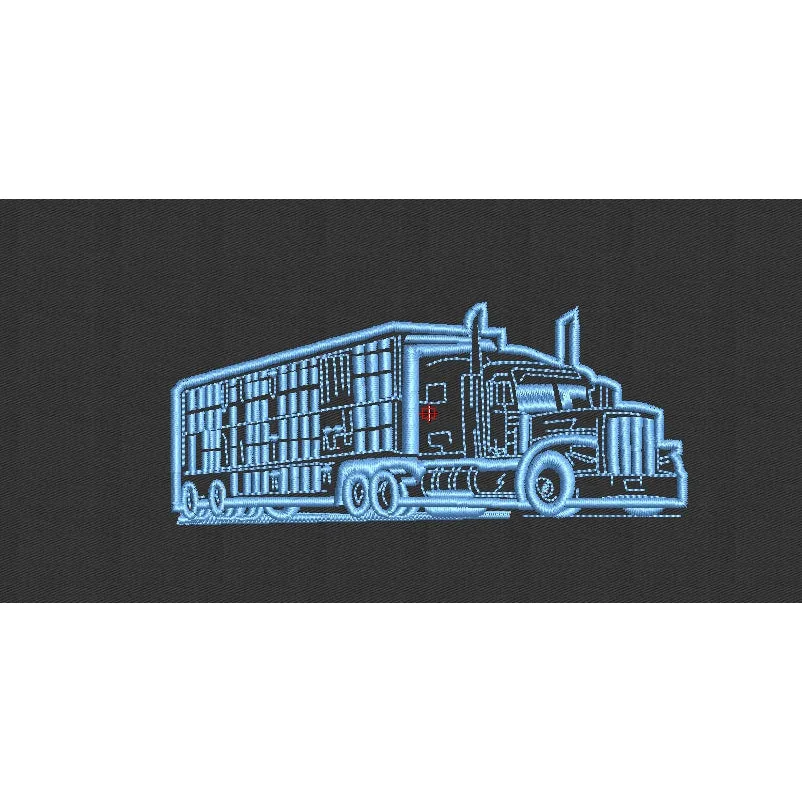 Truck Embroidery Design