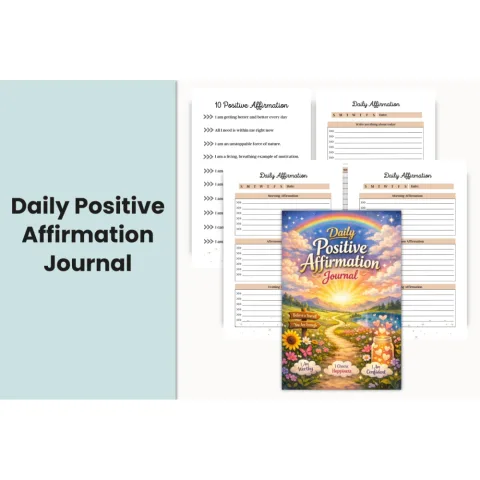 Daily Positive Affirmation Journal