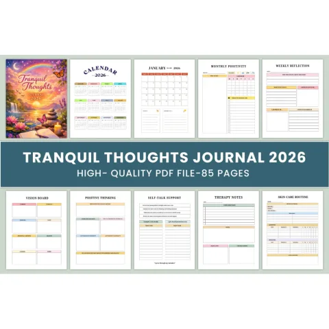 Tranquil Thoughts Journal