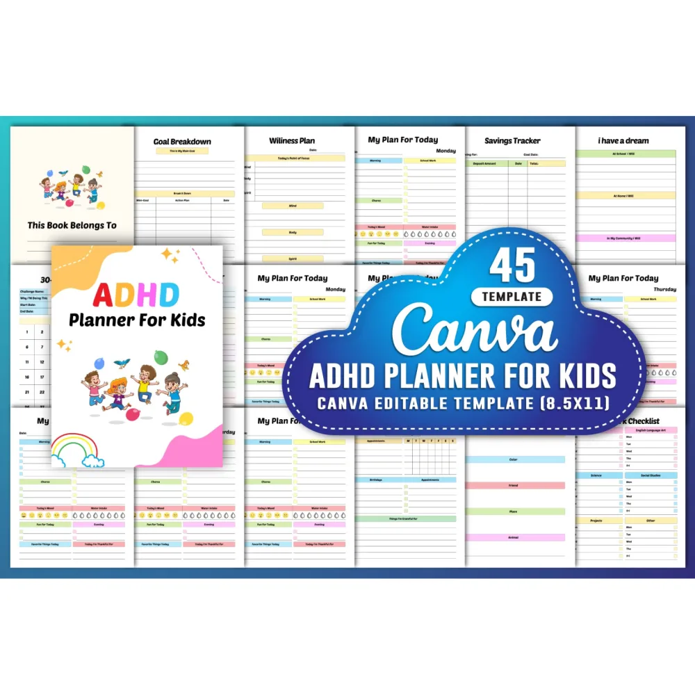 ADHD Planner for Kids