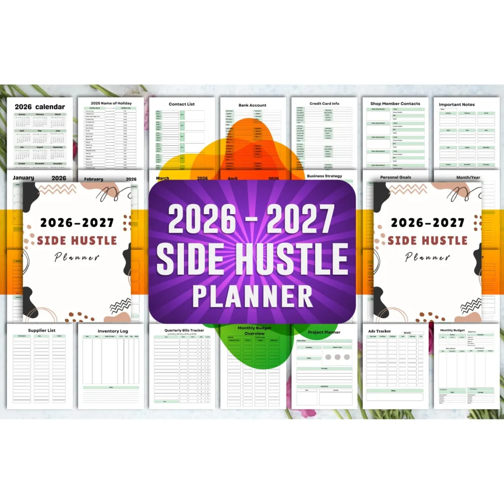 Side Hustle Planner