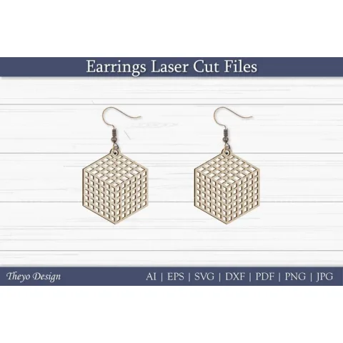 Laser Cut Earrings SVG Bundle