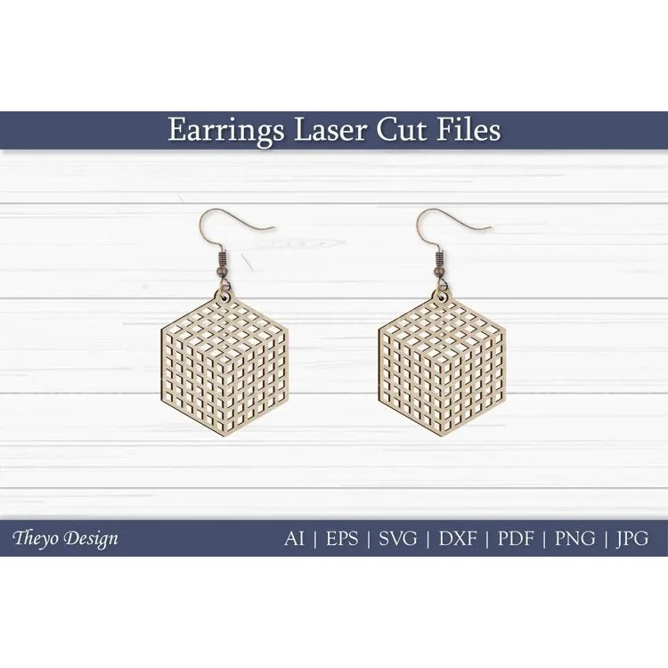 Laser Cut Earrings SVG Bundle