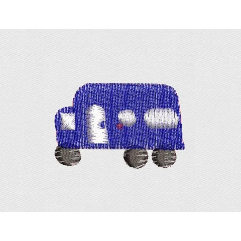 Van Embroidery Design