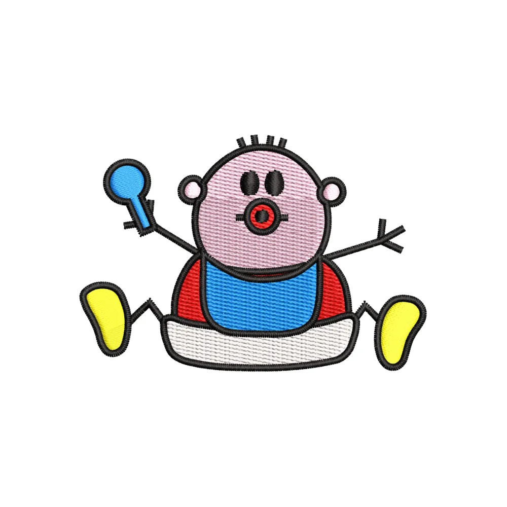 Man Latchore Embroidery Design