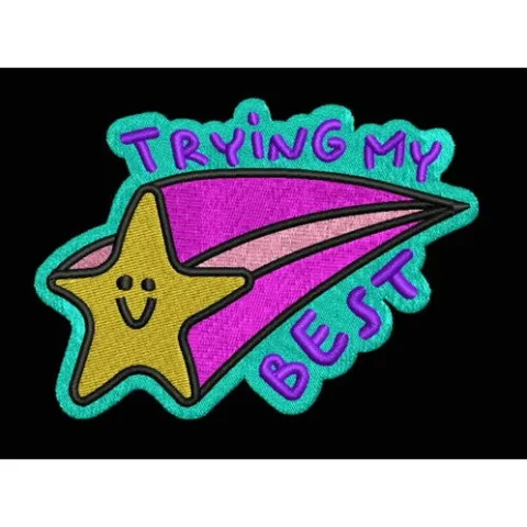 Try Me Embroidery Design