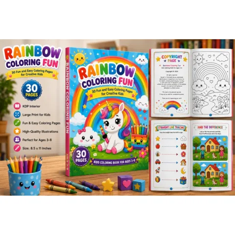 Rainbow Coloring Fun
