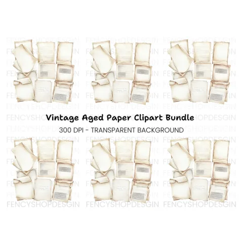 Vintage Clipart Bundle