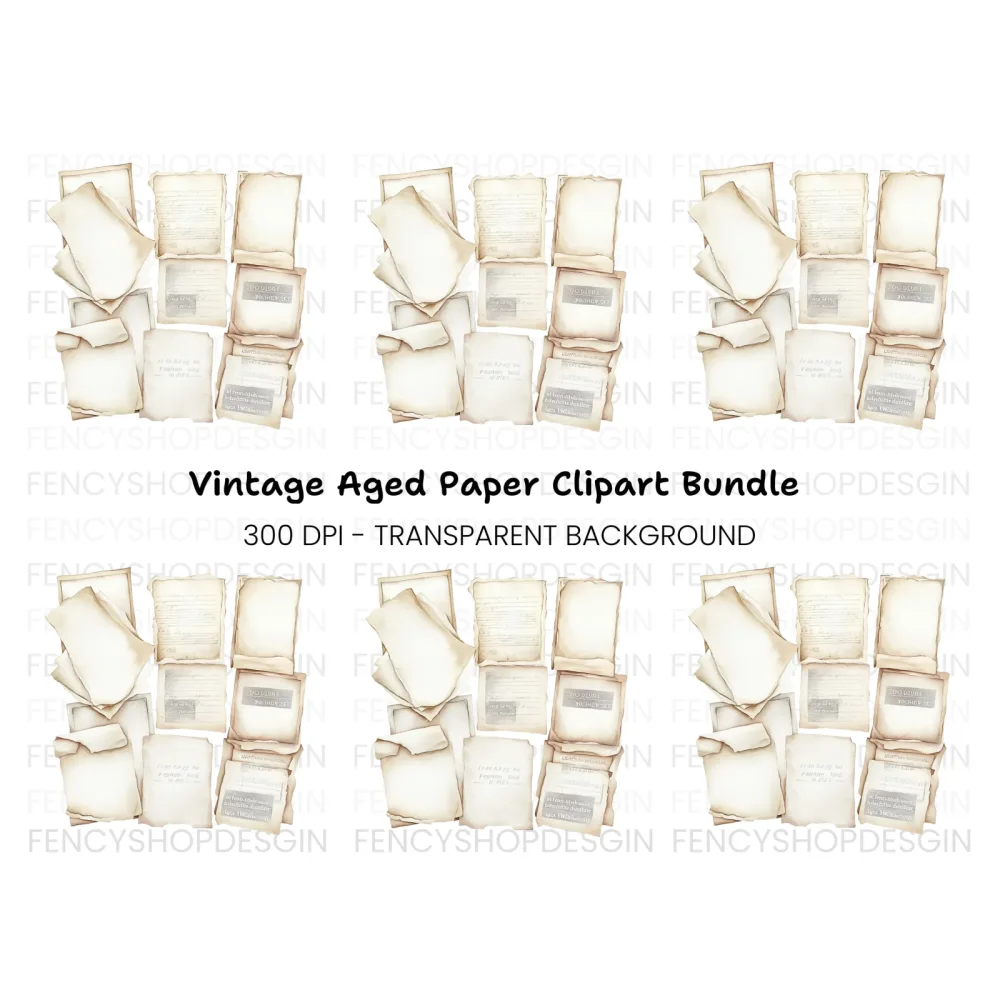 Vintage Clipart Bundle