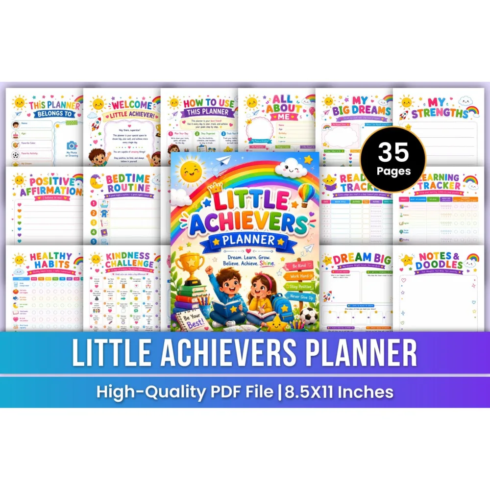 Little Achievers Planner