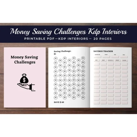Money Savings Challenges Planner