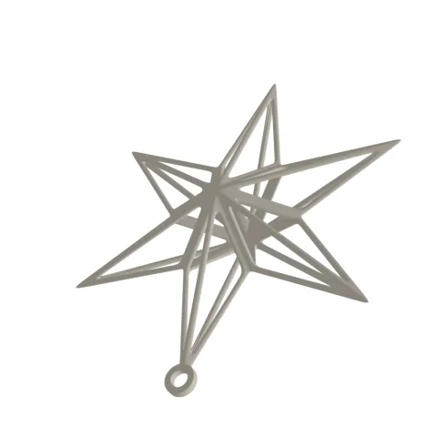 Christmas Star 3D Print STL File