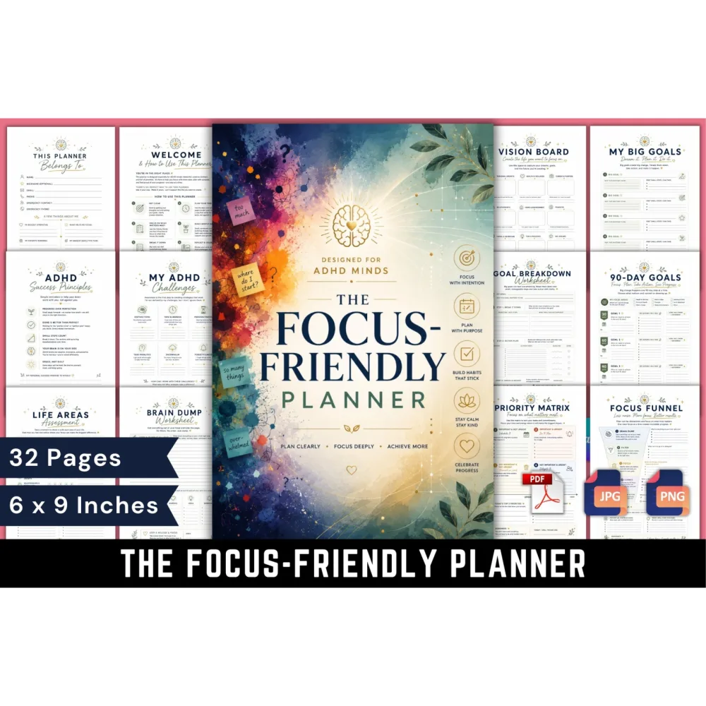 The Focus Friendly Planner